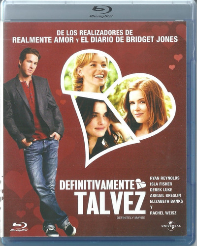 Definitivamente Tal Vez | Blu Ray Película Nuevo