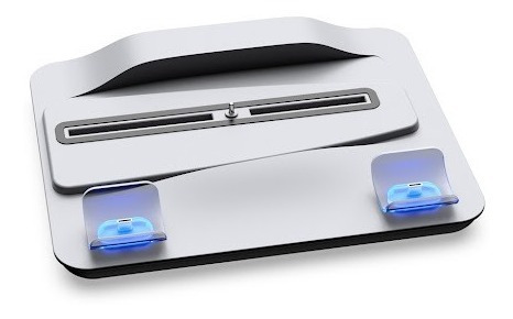 Imagen 4 de 10 de Ps5 Base Consola + 3 Coolers + Cargador 2 Joysticks Dobe Tp5