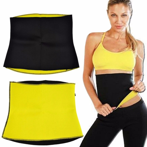 Faja Hotshapers Gym Adelgaza Sudadera Reduce Abdomen Cintura