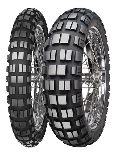 Pneus Mitas E-10 90/90-21 150/70-17 Bmw Gs 800 850 F800gs