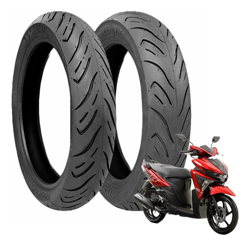 Par Pneu 90/90-14 + 90/90-14 Yamaha Neo 125 Sport R Technic
