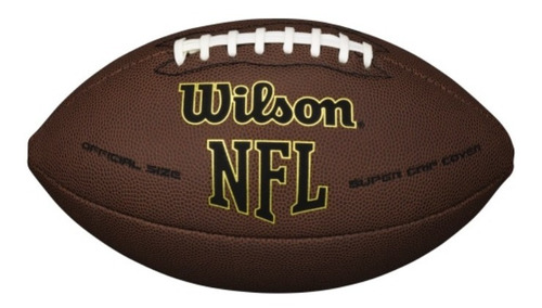 Balón Futbol Americano Nfl Super Grip Composite Wilson 