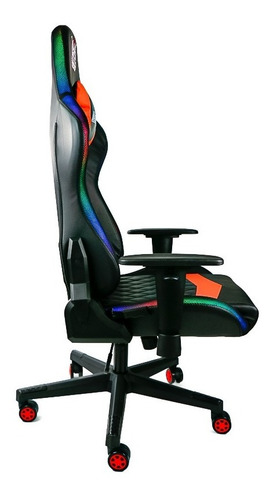 Silla Gamer Profesional Con Luces Rgb Reclinable