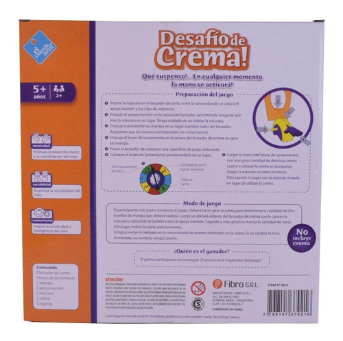 Imagen 5 de 8 de Desafío De Crema Juego De Mesa El Duende Azul 6618