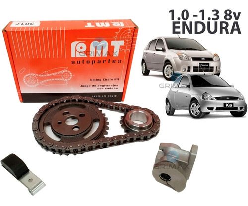 Kit Cadena Distribucion Rmt Ford Fiesta Español 1.3l 8v 3017