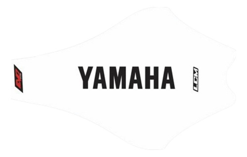 Funda Asiento Yamaha Blanco Letra Negro Yfz 450r Yfz450r Lcm
