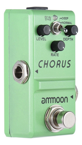 Ammoon Série Nano Efeito Guitarra Pedal Analog Chorus Corpo