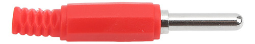Tapón Tipo Banana Rojo, 10 Unidades J.10023, 4 Mm, Latón Pro
