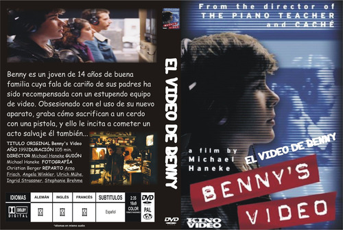El Video De Benny ( Benny´s Video) Michael Haneke - Dvd