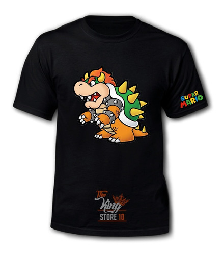 Polera, Bowser, Mario Bros, Nintendo, Gamer, Peaches, Xxxxl