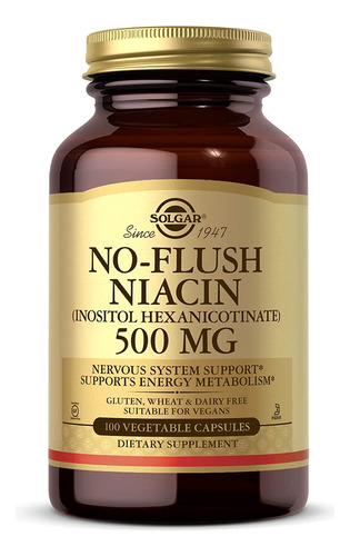 Suplemento Niacina Vitamina B3 Inositol - L a $1549