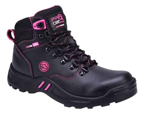 Bota Seguridad Mujer Casco Dielectrico Cliff 0612 Oil Resist