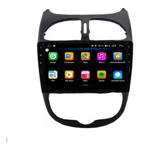 Stereo Multimedia Android Gps Peugeot 206