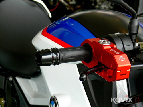 Trava Manete Moto Acelerador Ou Freio Com Alarme Kovix Khl