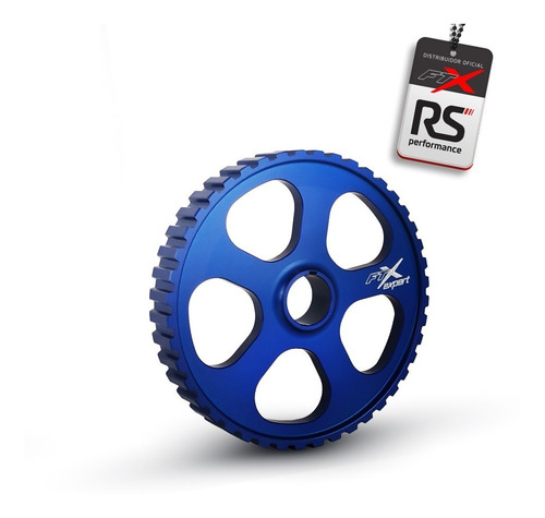Polia Auxiliar Alumínio Billet Vw Ap 8v Azul Ftx By Expert