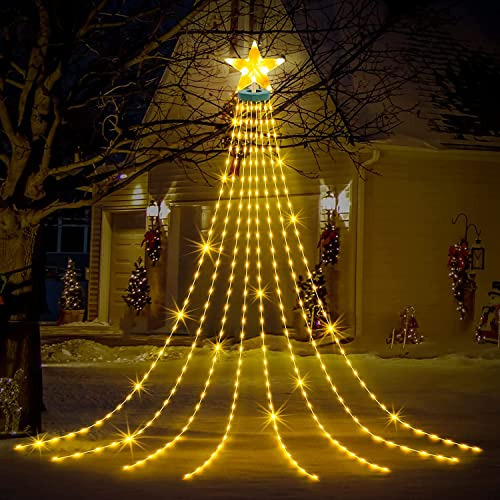 Luces De Árbol De Navidad, 6.6 Pies - 280 Led - Fácil...