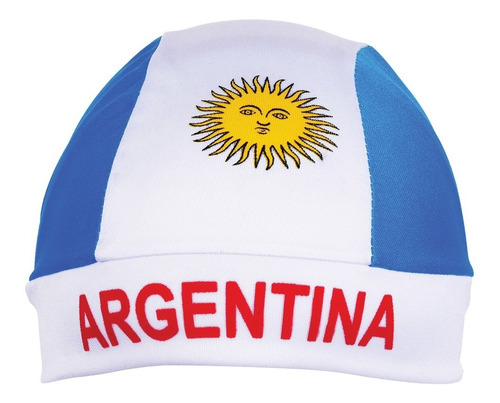 Combo Gorro Bandana Bandera Argentina X 10 Unidades