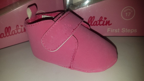 Zapatito Bebé Primeros Pasos Para Niñita Color Fucsia