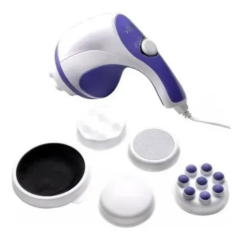 Masajeador Eléctrico Corporal Relax & Tone 4 Cabezaas Relaja