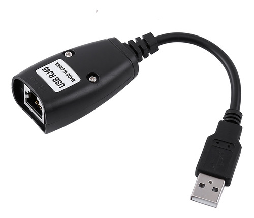 Extensión Ethernet 2.0 Hub Hub De 4 Puertos Usb A Rj45