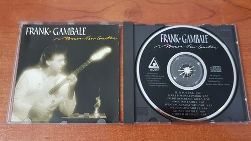 Frank Gambale Brave New Guitar Año 1985  Cd Musica Impeca 