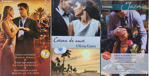 Lote X 3 Novelas Romanticas 3 Historias En 1 Harlequin