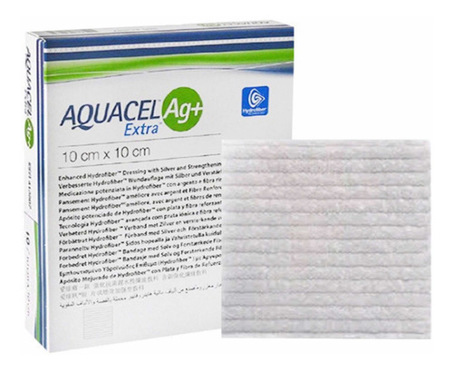 Aquacel Ag + Extra Aposito 10x10 Caja 10 Piezas Ref. 413567