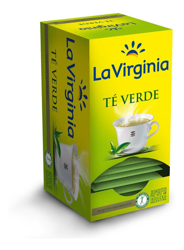 Te Verde En Saquitos La Virginia X20 Sobres