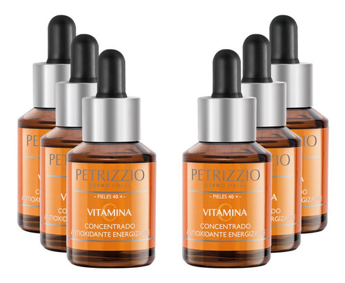 6 Concentrado En Gotas Petrizzio Vitamina C 27ml