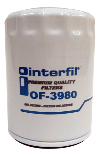 Filtro Aceite Interfil Para Chevrolet Monte Carlo 3.4l 95-97