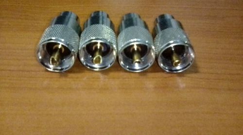 Conector Pl-259 Macho Para Cable Rg 8
