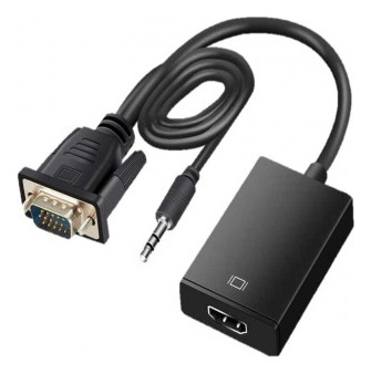 Convertidor Vga P/hdmi+audio