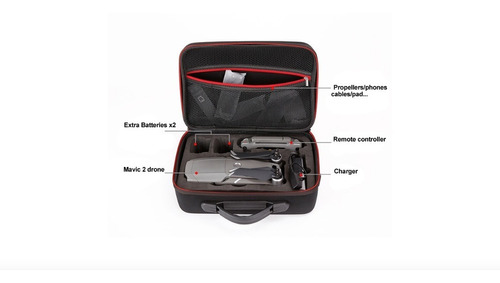 Estuche Maleta Case Mochila Drone Dji Mavic Pro 2 Zoom 