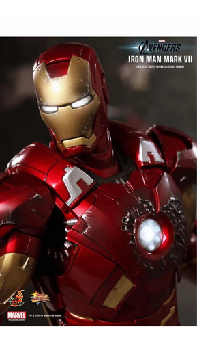 Imagen 2 de 7 de Hot Toys Iron Man Mark Vii Mms185 Nuevo Fpx