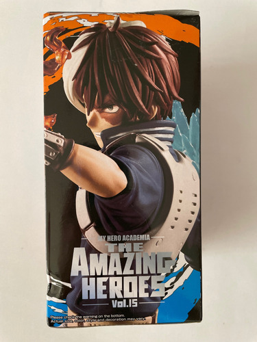Banpresto Todoroki My Hero Academia Vol. 15 Bandai Spirits (Usado)