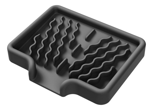 Soporte De Jabón De Silicona Plato De Jabón Con Drenaje Este
