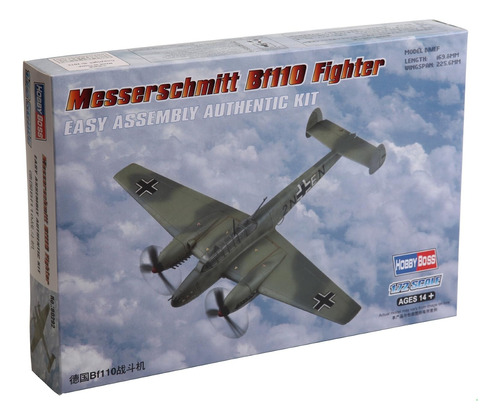 Messerschmitt Bf 110 Hobby Boss Escala 1/72