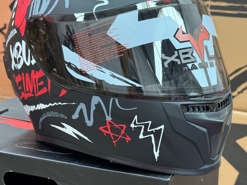 Casco Original Xbull Edicion Especial Vibes Rojo Certificado