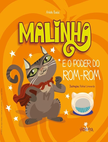 Malinha E O Poder Do Rom-rom: Malinha E O Poder Do Rom-rom, De Bacic, Arlet. Editora Volta E Meia, Capa Dura, Edição 1 Em Português, 2023