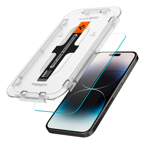 Vidrio Templado Spigen iPhone 14 Pro 6.1, Mica Premium 2unid