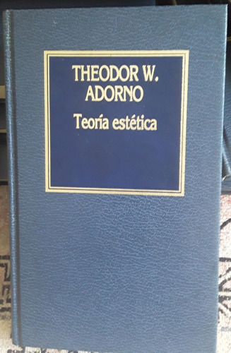 Teoria Estetica - Teodoro Adorno