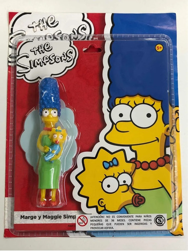 Colección Oficial Clarin Los Simpsons Marge Y Maggie Nuevo