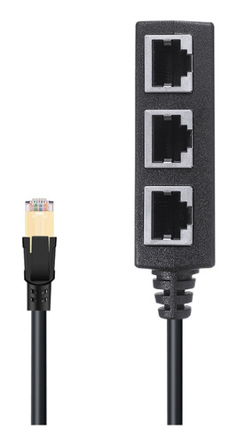 Divisor Ethernet/extensor Rj45 De 1 A 3 Puertos