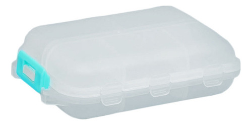 Caja Organizadora De Pastillas 10 Compartimentos 2 Piezas
