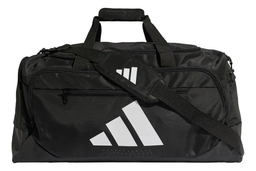 Bolsa deportiva negra Training Defender de Adidas, tamaño mediano