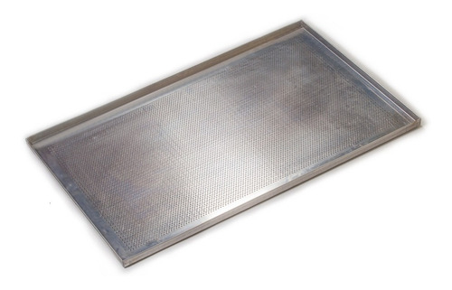5 Bandeja Aluminio Perforada 60x40x2 1.2mm Galletita Pizzeta