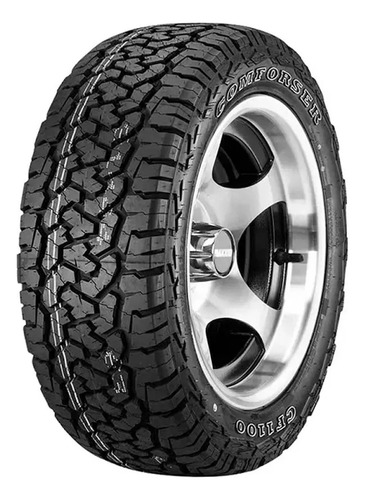 4 Pneu 285/75r16 Comforser Cf1100 Letra Branca 10 Lonas F250