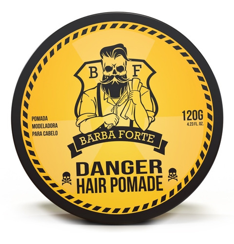 Pomada modeladora Danger Hair - Strong Beard 120gr