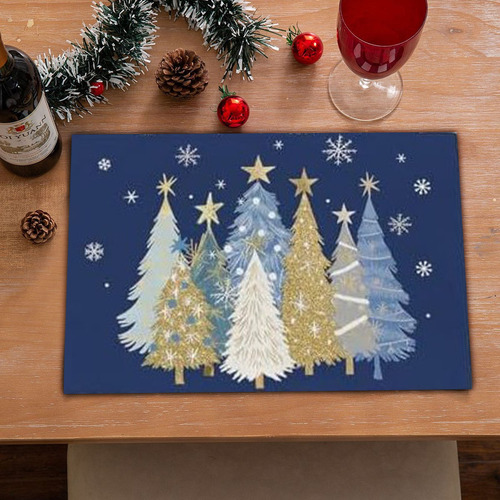 Mantel Individual Navideño Q Mantel De Mesa Christmas Home L