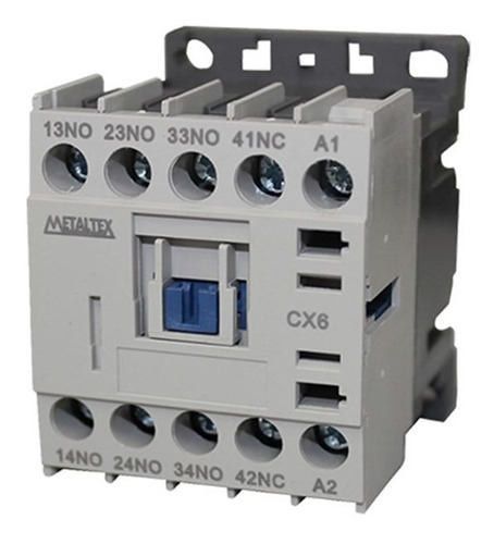 Contator Auxiliar Frontal Cx6-b0-31 16a 24vcc 3na+1nf Metalt